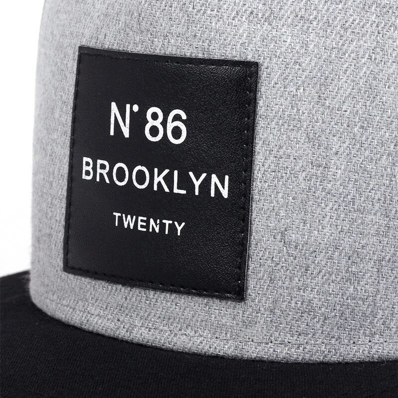 Snapback Grise Brooklyn