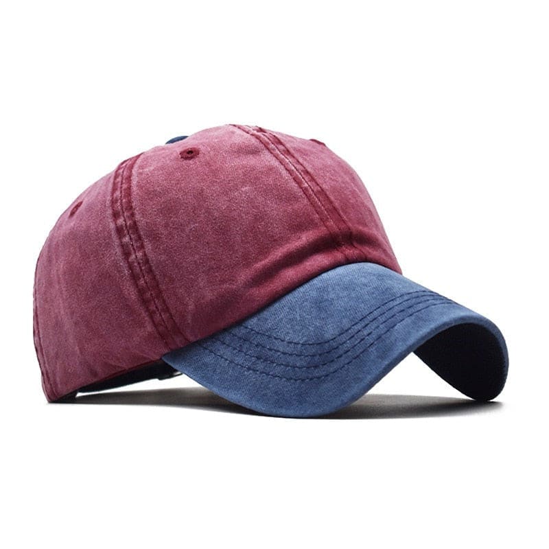 casquette rouge curve