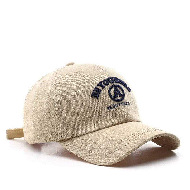 Casquette be yourself beige 