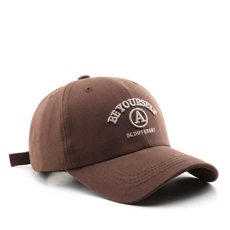 Casquette baseball marron