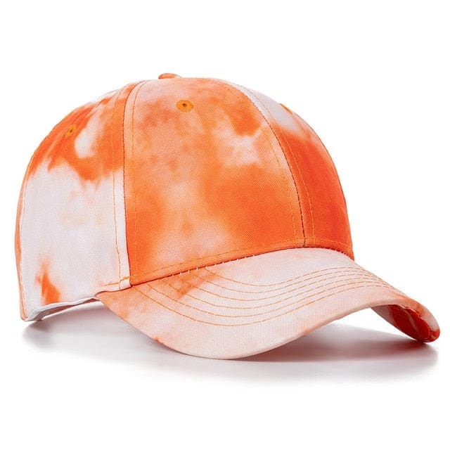 Casquette baseball orange 