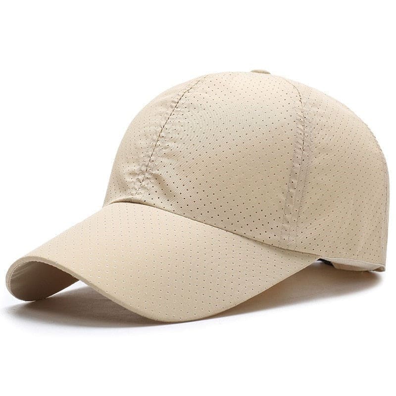 Casquette sport beige