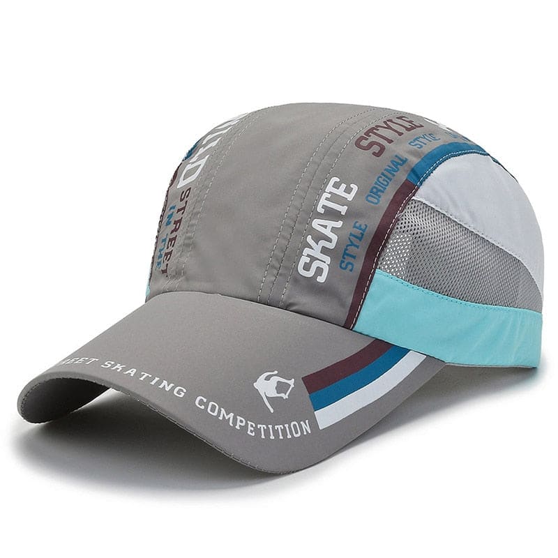 casquette sport grise