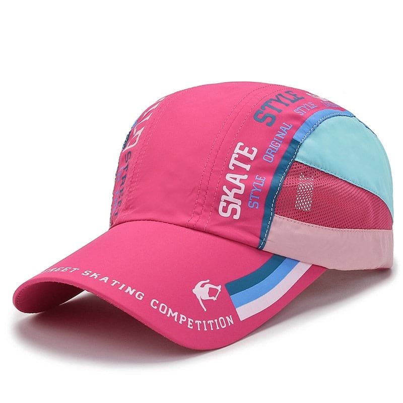 casquette sport rose