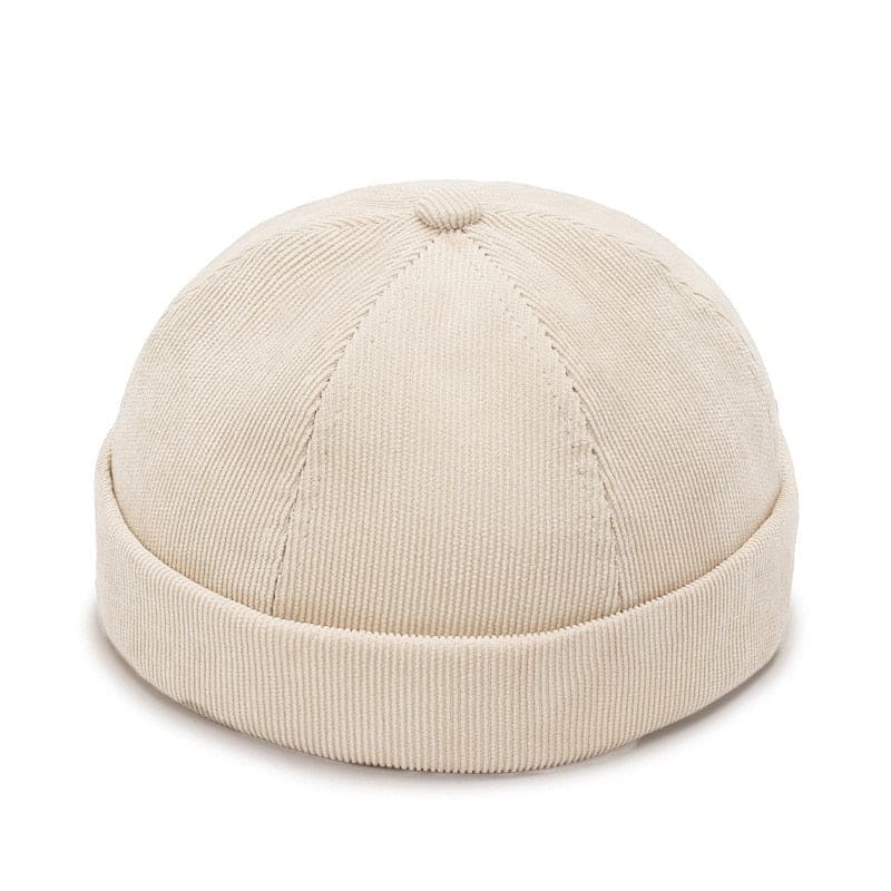 Casquette docker beige