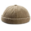 Casquette docker beige