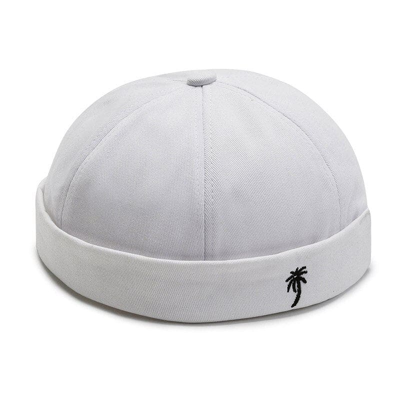 Casquette docker blanche