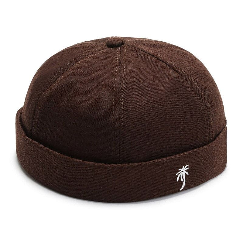 casquette docker marron