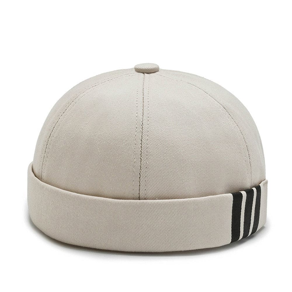 casquette docker beige