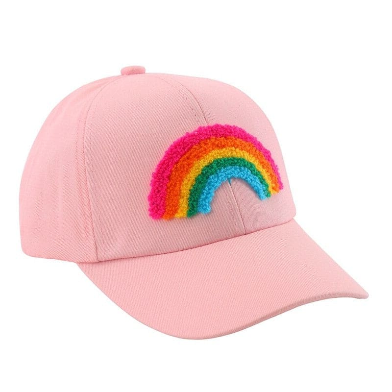 Casquette rose enfant