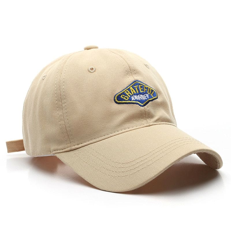 Casquette curve beige
