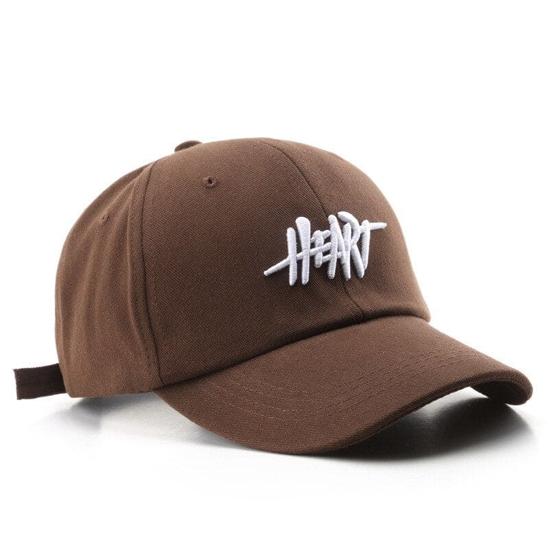 Casquette marron tendance