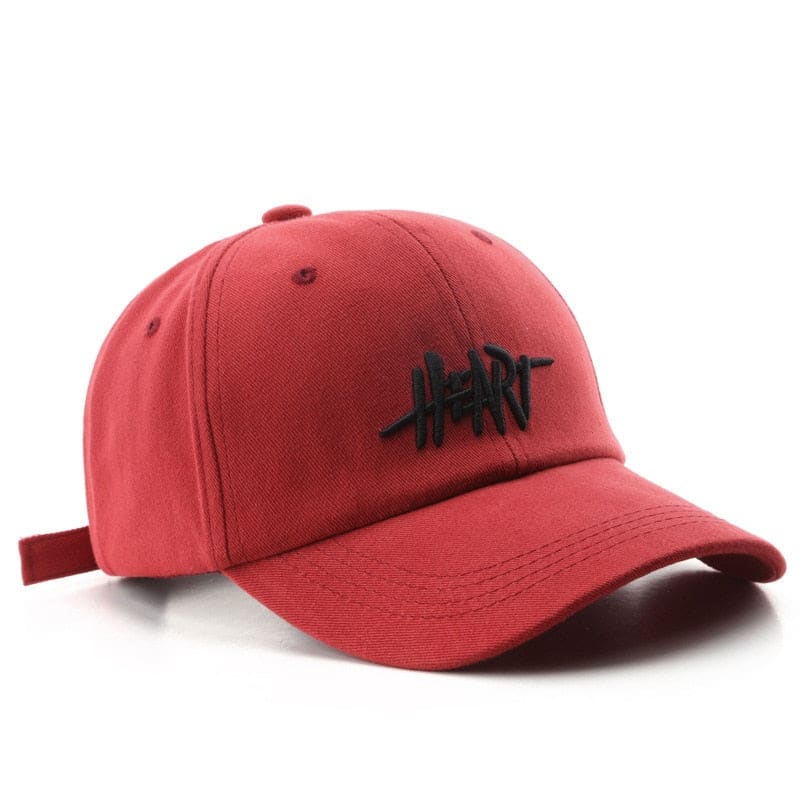 Casquette de baseball rouge