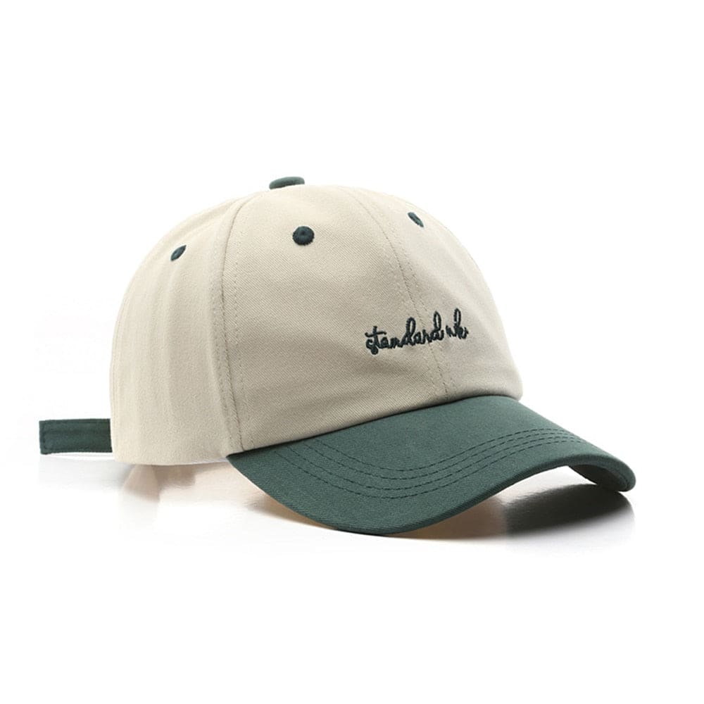 Casquette baseball verte