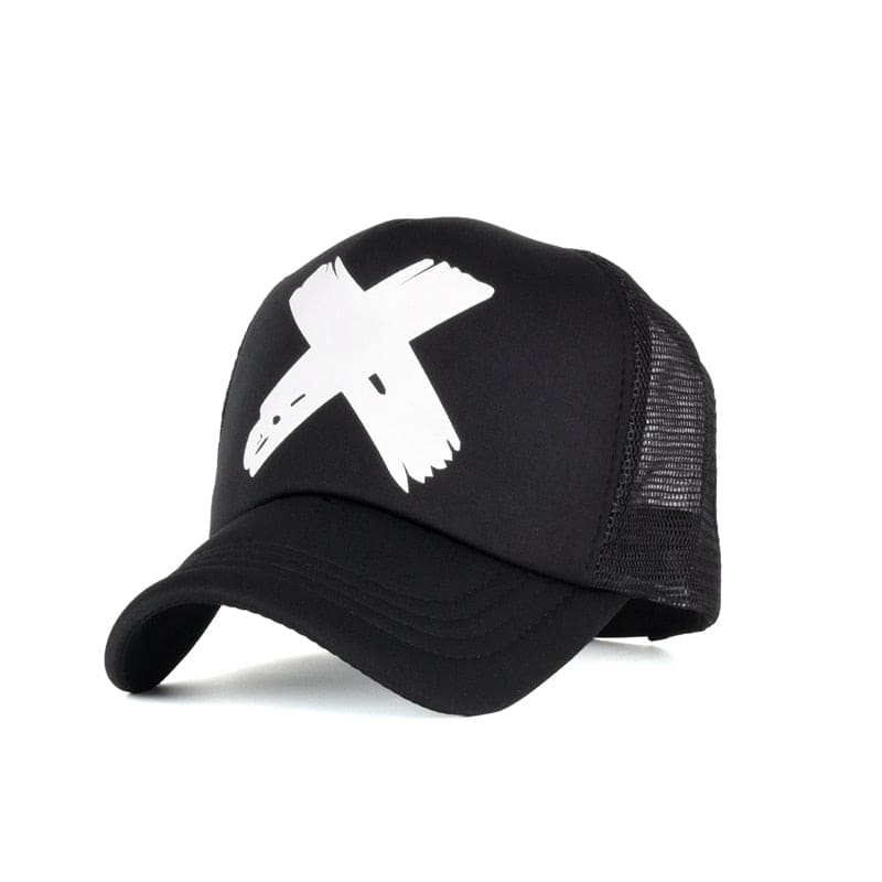 casquette trucker blanche