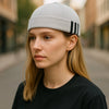 Casquette sans visière blanche - Trio